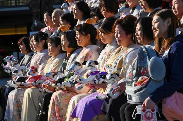 為機器狗“慶生” 為機器狗“慶生”