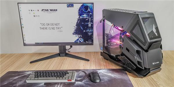 桌面上的武直&mdash;&mdash;5800X&plus;索泰3080天啟&plus;TT阿帕奇MINI機箱裝機