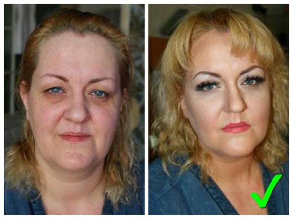 一切都不按計劃:成年女性化妝晚妝的錯誤 一切都不按計劃:成年女性化妝晚妝的錯誤