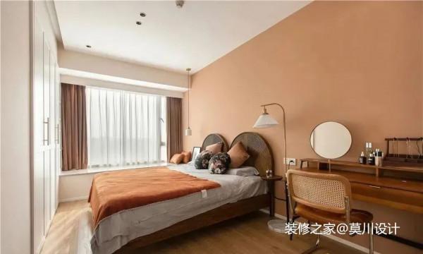 107㎡度假風三居室,暖橘色+復古綠,享受優雅又慵懶的生活 107㎡度假風三居室,暖橘色+復古綠,享受優雅又慵懶的生活