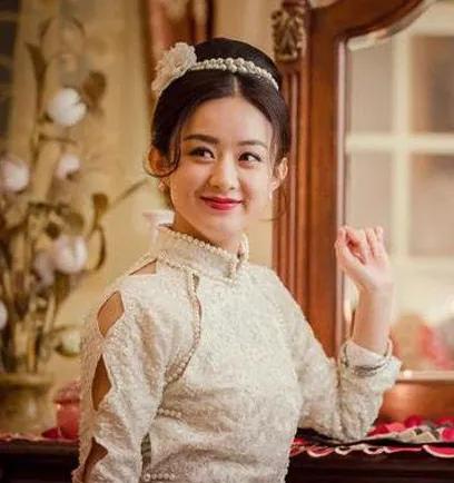 趙麗穎民國造型，真真是大家閨秀，溫婉大方，古靈精怪