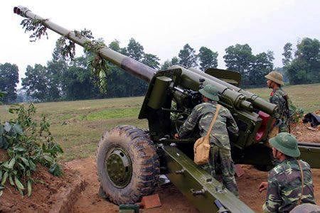 越南最好的國產卡車炮：PTH130-K225B 130毫米卡車炮