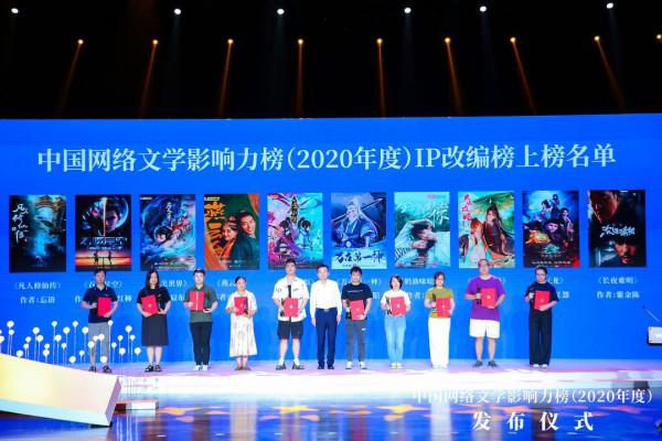 中國網路文學影響力榜釋出，閱文13部作品2位作家上榜