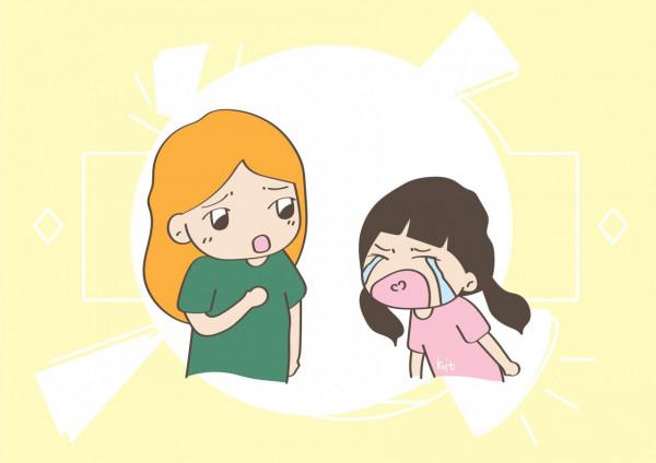 當孩子要被家長揍，跑與不跑，反映了不同的性格特點