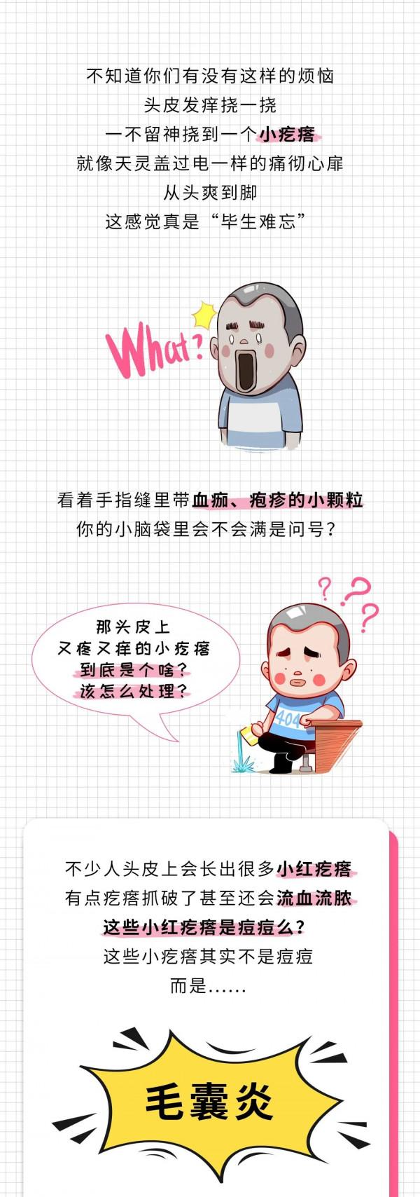 「健康科普」頭皮上為什麼會長小紅疙瘩？