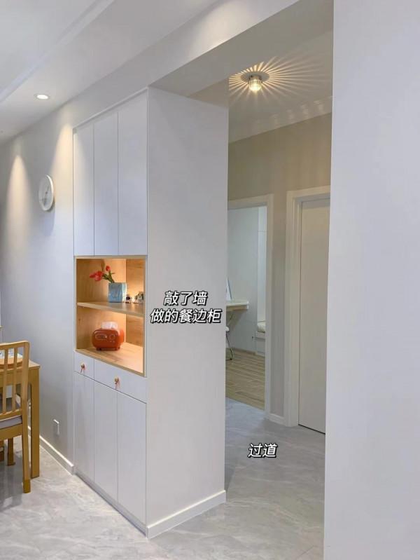 她家75平米，全屋簡單又溫馨，尤其是入戶鞋櫃，太漂亮實用了