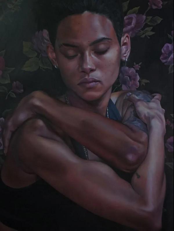 美女畫家超現實主義繪畫作品分享