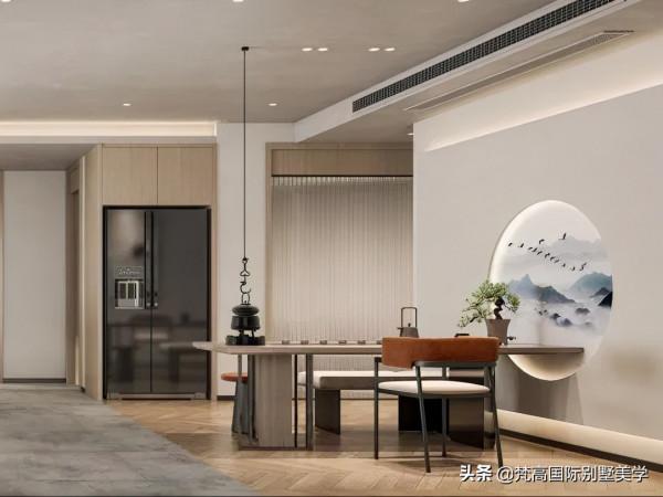 別墅案例｜以現代極簡美學打造中式風的居所，展現獨特的美