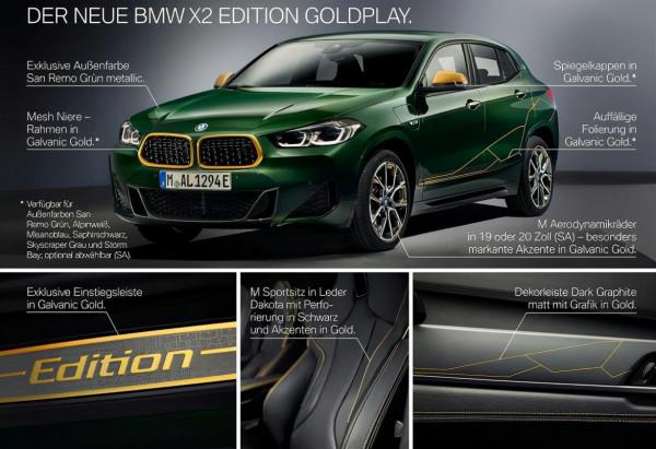 官宣丨新款寶馬X2釋出，車身鑲嵌金邊，土豪氣息十足，3月份投產