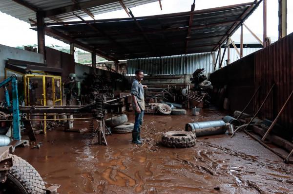 巴西米納斯吉拉斯州暴雨引發洪災