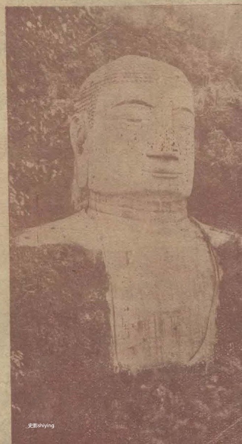 從老照片看百年前的樂山大佛 從老照片看百年前的樂山大佛