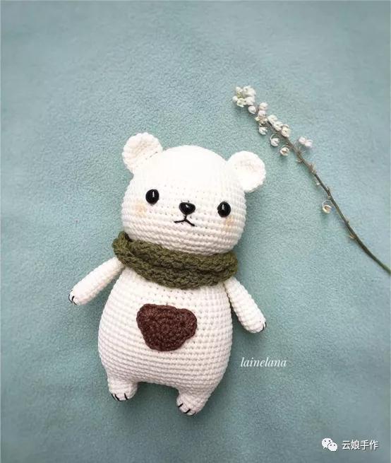 鉤針幾款小熊