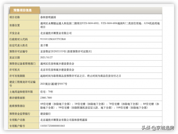 學府壹號院、龍湖雲璟，昌平朱辛莊限競房最新訊息來了