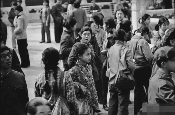 八十年代的中學生老照片