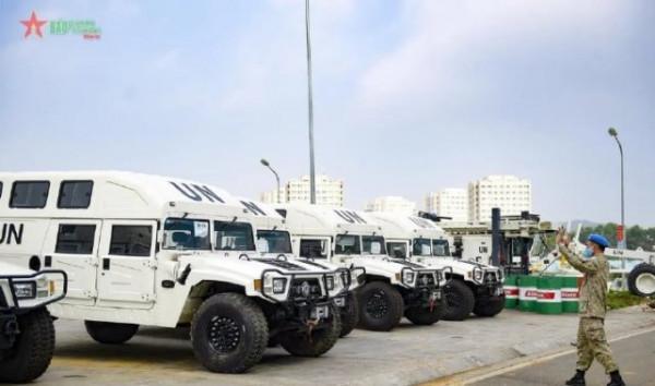 越南曝光“東風部隊”，都是猛士裝甲車！聯合國統一調派多國使用