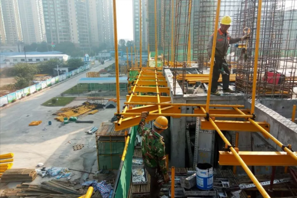 新型花籃式懸挑架施工工藝介紹 新型花籃式懸挑架施工工藝介紹