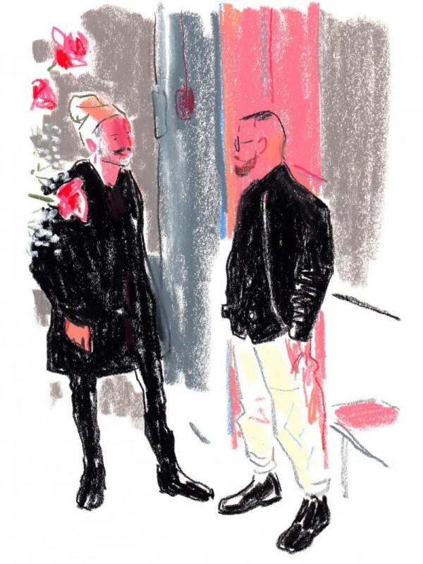 時尚插畫師Damien Florébert Cuypers繪製出隨性而自由的時尚插畫