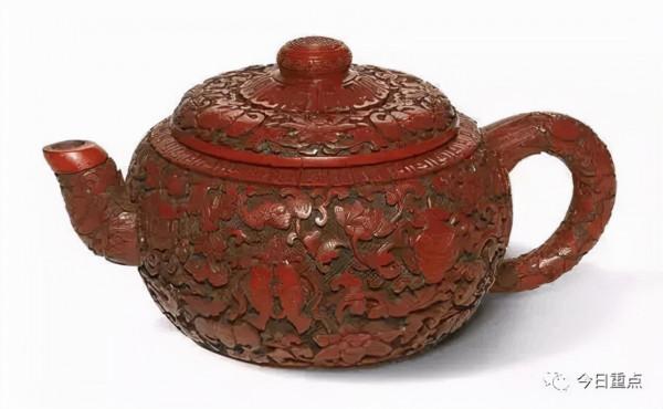 剔紅又稱“雕紅漆”收藏和鑑賞