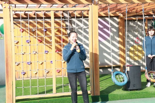 早操活力燃爆小宇宙,聽說爸爸媽媽也來圍觀啦 早操活力燃爆小宇宙,聽說爸爸媽媽也來圍觀啦