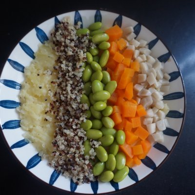 #一起土豆沙拉吧# 土豆沙拉彩虹能量碗