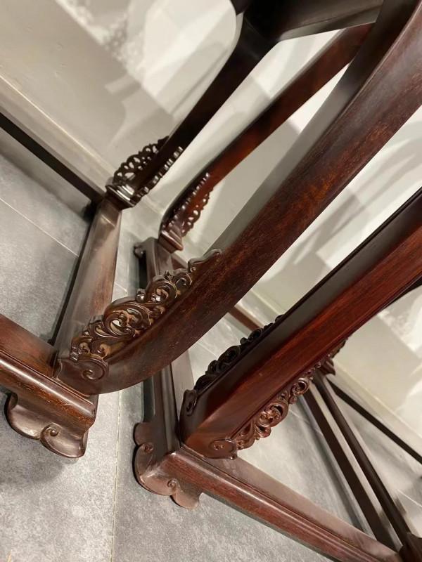 幾百年的古典傳承！小葉紫檀皇冠椅