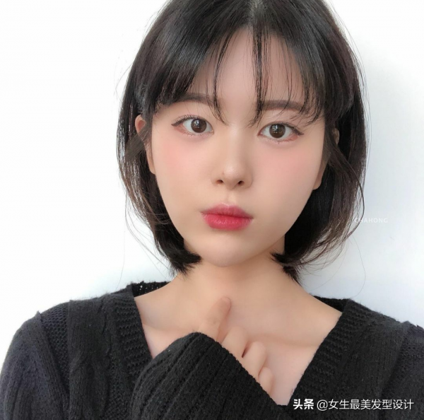 絕絕子“減齡齊脖短髮”