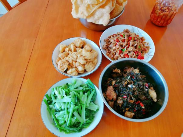 9月，曬曬江西人家的一日三餐，家常美味又飽腹，不剩菜不浪費