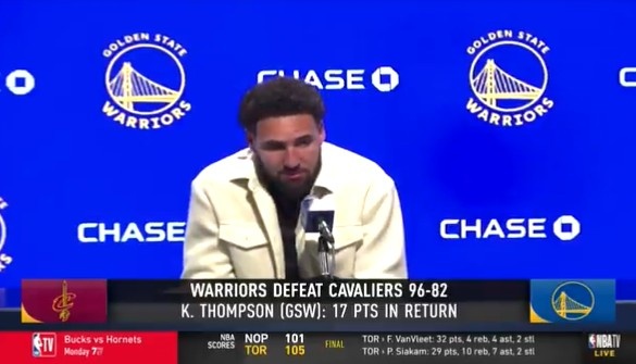 克萊：我在18分鐘內出手了20次 什麼都沒有改變