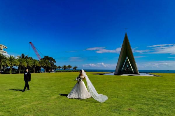 海南:日月灣是婚紗拍照的好地方 海南:日月灣是婚紗拍照的好地方