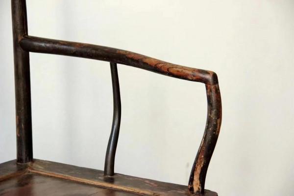 紅木雲石圓凳，楠木平切四出頭官帽椅，榆木官帽椅，桃椅