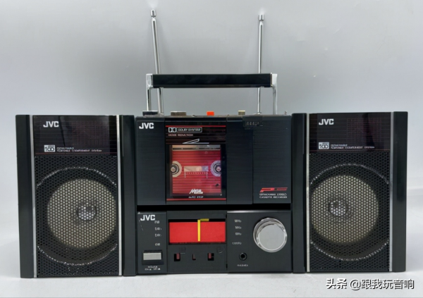 JVC PC-RM100JW盒式錄音機 收音機擴音器 可拆卸行動式組合音響系統 JVC PC-RM100JW盒式錄音機 收音機擴音器 可拆卸行動式組合音響系統