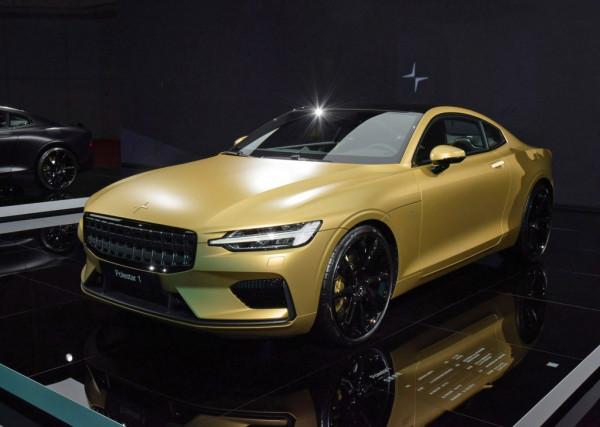 碳纖維車身的沃爾沃，全球限量25輛，極星1金色臻藏版出街