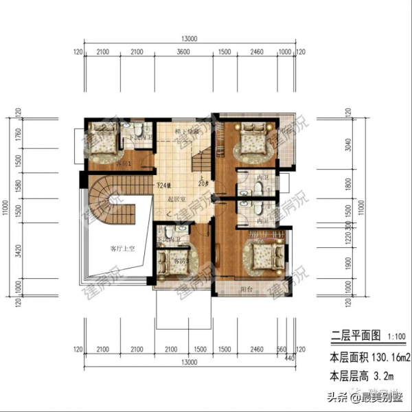時尚現代風別墅，簡直在赤裸裸的誘惑我回農村，回頭率超高