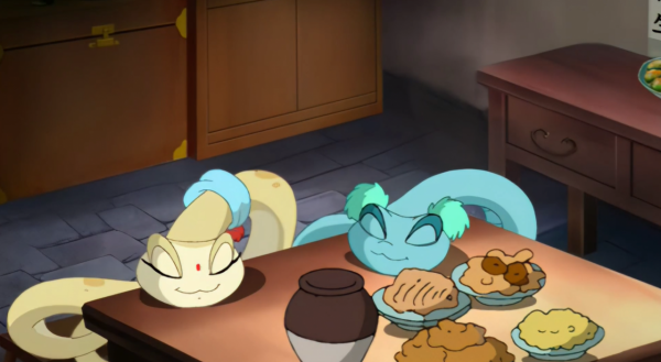 動畫版《水漫金山》，法海他也懂愛，和小青甜甜蜜蜜