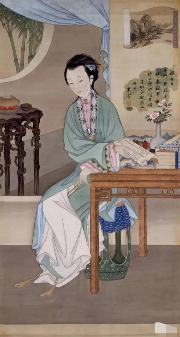 清代皇帝讀書像 清代皇帝讀書像