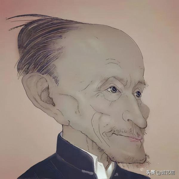 中國藝術名家肖像漫畫展