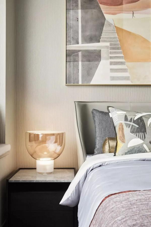 129㎡現代輕奢，自然舒適的中性色，華麗精緻的檔次