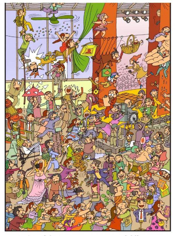 朱森林的早期漫畫