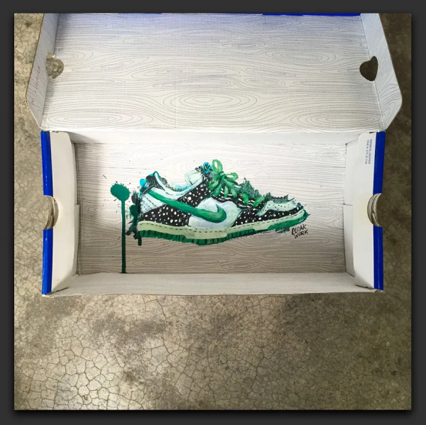 創意|在鞋盒裡畫畫,這樣太酷了吧 創意|在鞋盒裡畫畫,這樣太酷了吧