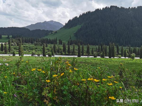 漢EV自駕新疆伊犁，風景如畫的百里畫廊，待小半個月不過分