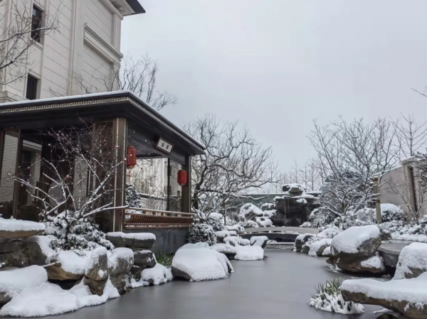 海馬人的朋友圈美爆了！戳進來，看看雪後海馬有多美