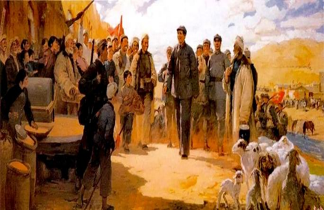 1961年，一陝西老農自稱是毛主席朋友，面對質疑，他拿出封親筆信