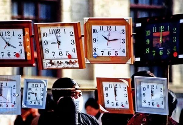 農村趕大集老照片