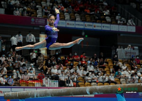 全運會體操女團決賽 廣東隊獲得冠軍