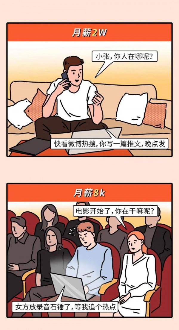 漫畫:月薪8千vs月薪2萬vs月薪10萬的朋友圈 漫畫:月薪8千vs月薪2萬vs月薪10萬的朋友圈