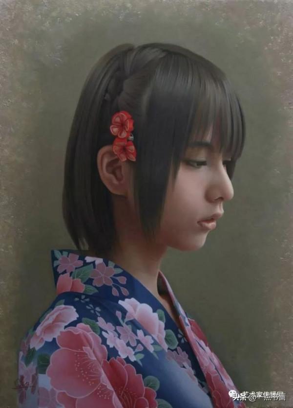 日本 岡靖知 寫實作品欣賞