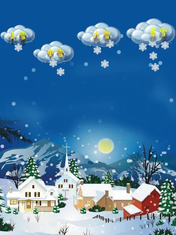 認知教育氣象系列——雪 認知教育氣象系列——雪