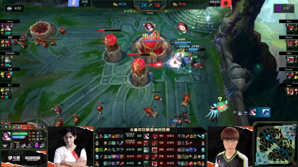 鬥魚中日韓對抗賽：國服絕活哥大放異彩，中國賽區未嘗一敗