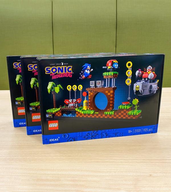 全新「樂高x索尼克」聯動系列玩具1月1日開賣