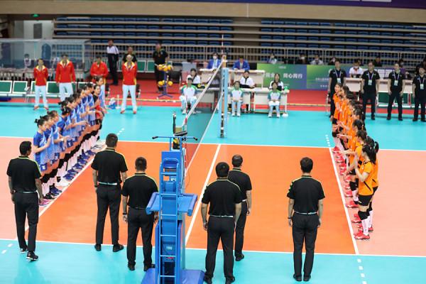 十四運會排球女子U19組比賽福建隊獲得銅牌 十四運會排球女子U19組比賽福建隊獲得銅牌